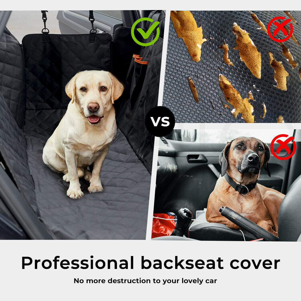 Pawz Pet Car Back Seat Cover Dog Waterproof Protector Hammock Nonslip Travel Mat