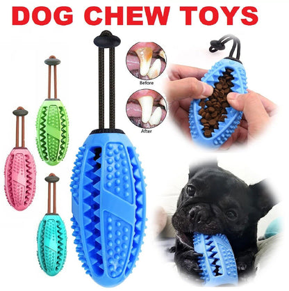 Dog Teeth Cleaning Pet Chew Toy Rope Toys Puppy Clean Tough Molar Bite Teething