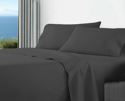 4 Pcs Bed Sheet Set 2000Thread Count Super Soft Microfiber with Deep Pocket