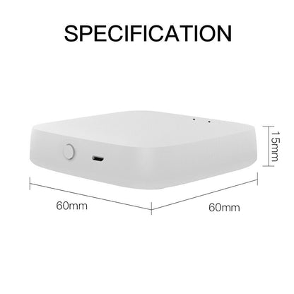 MOES Wireless Tuya Zigbee 3.0 Smart Gateway Hub Bridge Alexa Google Smart Life