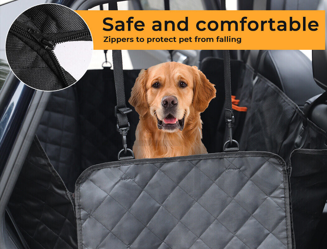 Pawz Pet Car Back Seat Cover Dog Waterproof Protector Hammock Nonslip Travel Mat